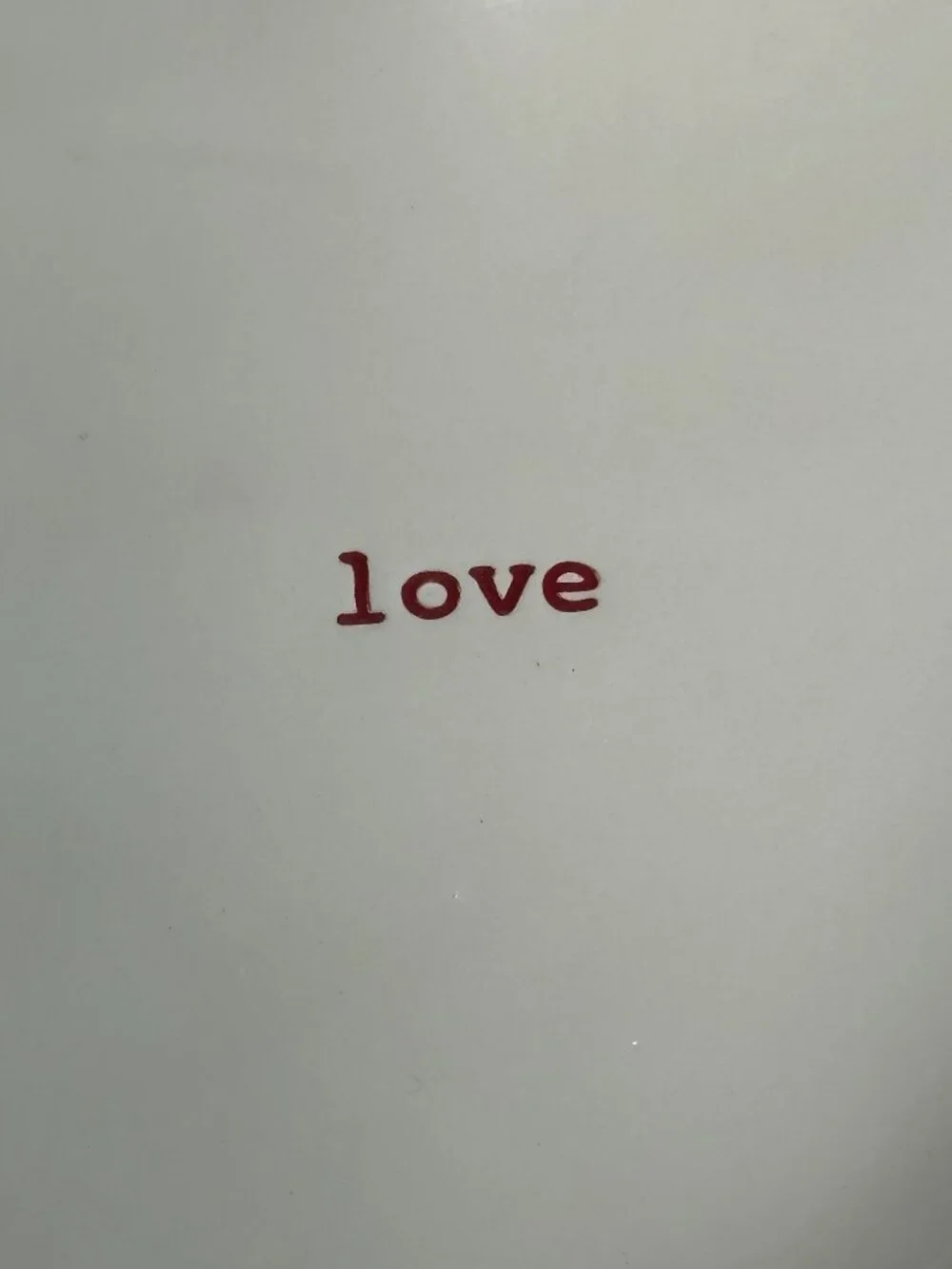 Pottery Barn Ceramic Heart Shaped 